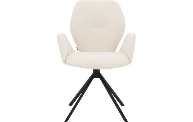 Goossens eetkamerstoel hera wit stof - 8221043-01 3